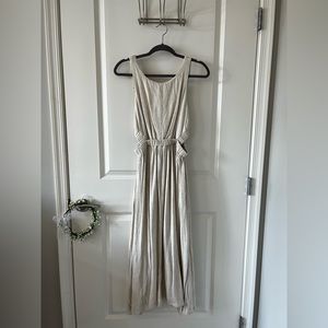 Modern Citizen Linen Nude Beach Dress Size L